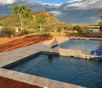 New swimming pool